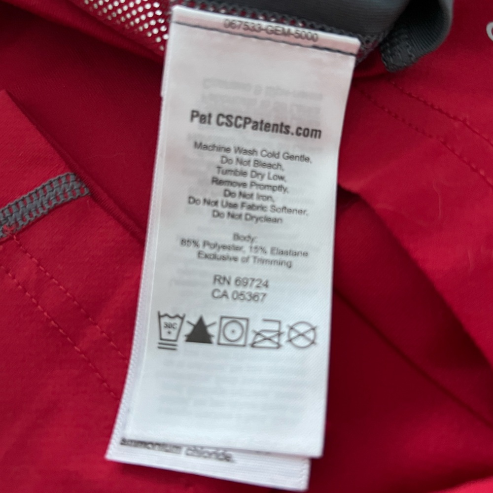 COLUMBIA OMNI-HEAT THERMAL REFLECTIVE RED LIGHT WEIGHT JACKET SIZE S/P NWTS! - Picture 16 of 16
